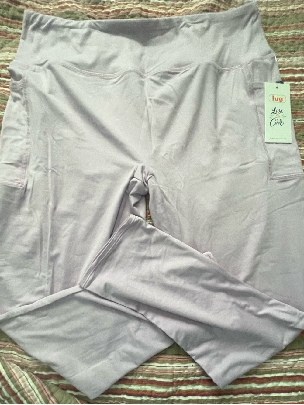 NWT~Lug~ Live In Color Women’s Sugarplum Icepop Leggings